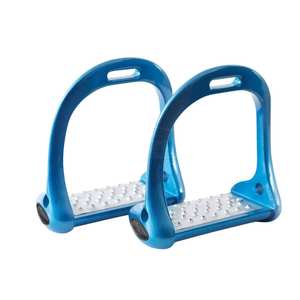 Estribos de Carreras de Caballos de etiquetado privado de peso ligero de plata Arnés personalizado flexible Estribo DE SEGURIDAD Equipo de equitación personalizado - Product Image 5