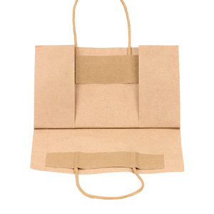 Sac en papier kraft écologique et personnalisé Sac d'emballage cadeau avec poignée - Product Image 2