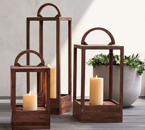 <b>Black</b> Color Coated Iron Candle Holders for Home Decoration Metal <b>Candlestick</b> Holder With Three Sizes - Product Image 5