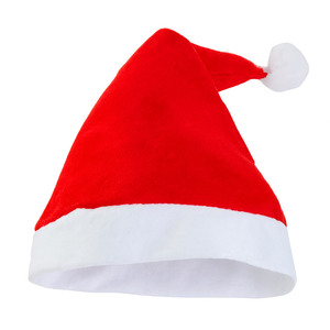 Fabricant de chapeau de Père Noël personnalisé promotionnel en feutre imprimé couleur bon marché - Product Image 2