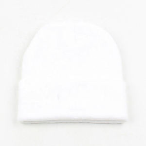 Color sólido Nuevo Blanco y Negro Mejor calidad Diseño personalizado Venta caliente Lana Invierno Gorros de diferentes colores Sombreros - Product Image 6