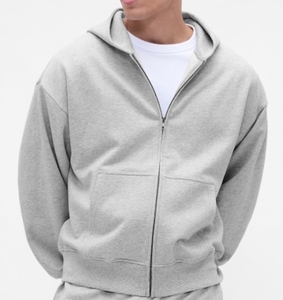 Prix d'usine – Sweat-shirts pour hommes durables, uniformes de travail, tissu anti-boulochage pré-rétréci, coupe classique, usage quotidien décontracté, sweat-shirt vierge - Product Image 3