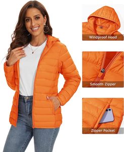 Breathable <b>Winter</b> <b>Warm</b> Eco-Friendly Plaid Raw Customized Puffer <b>Jacket</b> <b>for</b> <b>Women</b> - Product Image 5
