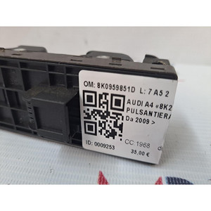 PULSANTIERA ALZAVETRI CENTRALE AUDI A4 Avant (8K5) 8K0959851D (08>15) - Product Image 1