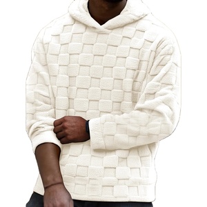 Sudadera con Capucha Gruesa para Hombre, Otoño Invierno, Corte Moderno para Salidas Diarias, Deportes, Compras, Viajes, Talla 2XL, Diseño Liso - Product Image 1