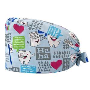 Hot Selling Stylish <b>Womens</b> Hospital Scrub <b>Cap</b> Custom Logo Printing Lightweight Durable Comfortable Ideal for Nurses & Surgeons - Product Image 4