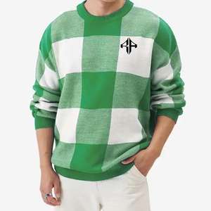 Nuevo diseño Sudadera de hombre de alta calidad 100% algodón Patrón sólido Alto O, Cuello Servicio OEM Personalizado por ATLANTIC - Product Image 4