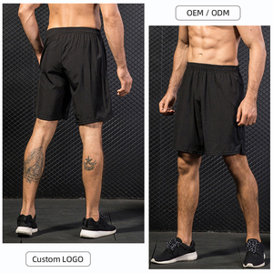 เครื่องแต่งกายฟิตเนสเร็วแห้งวิ่งการฝึกอบรมการออกกําลังกายจ๊อกกิ้งขี่จักรยานกีฬากางเกงขาสั้นกีฬาผู้ชาย - Product Image 4