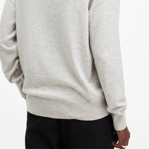 Camisas de Manga Larga de Punto Sólido para Hombre, Logotipo Personalizado al por Mayor, Alta Calidad, 2024 - Product Image 6