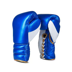 Guantes de Boxeo de Cuero Impermeables de Alta Calidad para Hombre y Mujer, Ajuste Cuadrado, Transpirables, Ligeros, para Entrenamiento y Sparring - Product Image 1