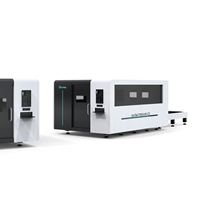 Machine de découpe laser à fibre CNC 1530 à couverture intégrale avec table de travail à double échange pour acier au carbone et acier inoxydable à vendre