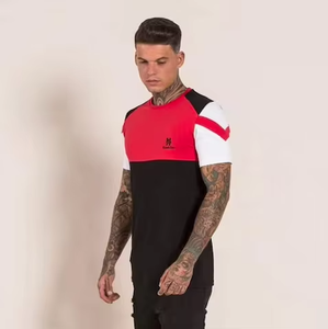 Camisetas de Manga Corta para Hombre, Tallas Grandes, 180gsm, Poliéster/Algodón de Lujo, Ecológicas, Transpirables, de Secado Rápido, Alta Calidad, Personalizables - Product Image 2