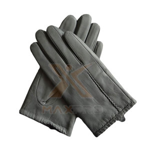 High Quality Customized Your Own Design Fashion <b>Gloves</b> Comfortable In Stock Fashion Leather <b>Gloves</b> - Product Image 2