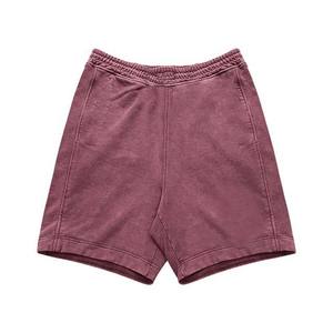 Short d'été vintage personnalisé en coton lavé à l'acide 440 g/m² avec cordon de serrage Streetwear taille moyenne vêtements pour hommes Joggers Shorts à vendre 2025 - Product Image 4