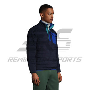 Hight Quality New Design Zipper Windbreaker Jackets Custom <b>Men's</b> Reflective Windbreaker Jacket <b>Pullover</b> <b>Men</b> Half Zip Jacket - Product Image 2