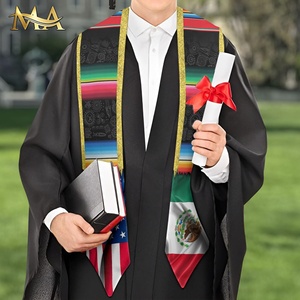 Stola di Laurea Messicana 2025, Regalo 72'', Stampa Ispanica, Fascia di Laurea Messicana per la Giornata della Laurea - Product Image 4