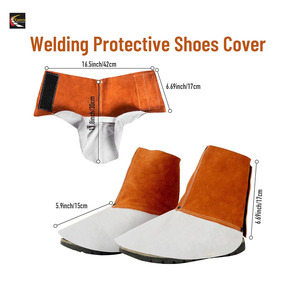 เครื่องเชื่อมหนังวัวแบบแยกส่วนกันไฟป้องกันขาสำหรับเครื่องหนังวัวแบบ R - Product Image 4