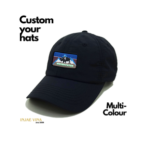 Gorra de Béisbol Personalizada al por Mayor con Parche Tejido de 6 Paneles, Visera Curva, Estilo Dad Hat, Sin Estructura, de Poliéster y Algodón, de Alto Rendimiento - Product Image 1