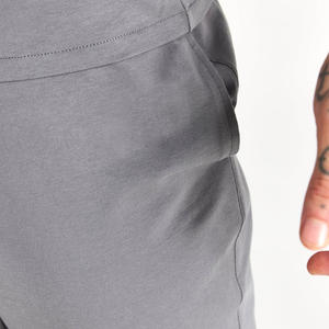 2023 nueva llegada ropa deportiva personalizada para hombres algodón transpirable Jogging conjunto de pantalones cortos de 2 piezas al por mayor para el estilo informal de verano - Product Image 6