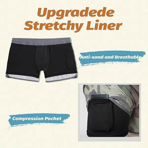 กางเกงว่ายน้ำสำหรับผู้ชายกางเกงขาสั้นชายหาดแบบลำลองออกแบบโลโก้ได้ตามต้องการ - Product Image 6