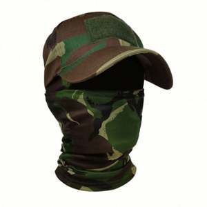 Casquettes de baseball camouflage en gros en stock avec cagoule de ski et bonnet balaclava pour moto - Product Image 1
