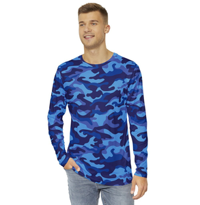 T-shirt camouflage à col rond pour homme, 100 % coton, coupe ample, respirant, idéal pour la gym – Nouvelle collection très prisée - Product Image 5