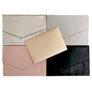 Maletín de piel sintética con logotipo personalizado de 12, 13, 14 y 17 pulgadas para ordenador portátil, funda impermeable portátil con características duraderas y suaves - Product Image 4