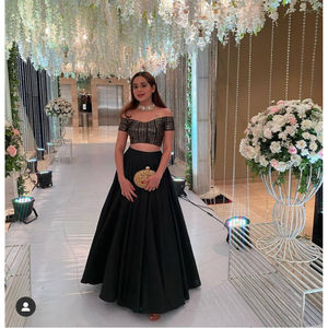 แฟชั่นใหม่ได้รับความนิยม Tapeta ผ้าไหมลำดับการทำงาน Lehenga Choli กับ Dupatta อินเดียส่งออกและซัพพลายเออร์ - Product Image 1