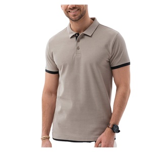 Polo pour homme 220 GSM 100% coton Premium respirant décontracté pour l'été et le golf, fabrication sur mesure OEM, marque privée - Product Image 1