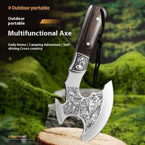 Martillo Multifuncional Portátil para Vehículos, de Acero con Alto Contenido de Carbono, para Rescate, Defensa Personal, Cortar Leña y Huesos, para Camping - Product Image 6