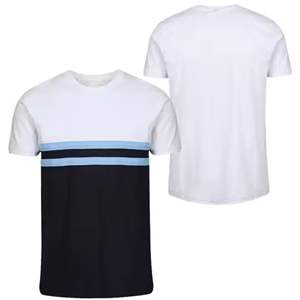 Fournisseurs d'usine directs T-shirts pour hommes Logos exigeants des clients et impression T-shirts pour hommes d'été de qualité professionnelle à séchage rapide - Product Image 1