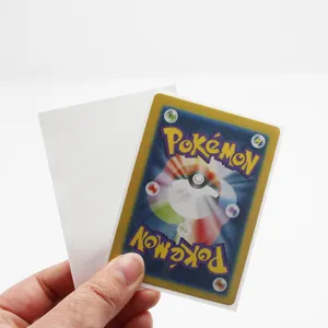 유희왕 MTG 용 매트 카드 슬리브 플라스틱 보드 게임 카드 프로텍터 슬리브