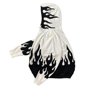 Sudadera con Capucha Y2K Personalizada para Mujer, Tejido French Terry Grueso, Resistente al Viento, con Estampado Puff, Otoño/Invierno, Estilo Casual - Product Image 4