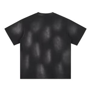 T-shirts décontractés en coton épais à manches courtes de haute qualité 100% - Product Image 4