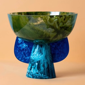 The Handmade Resin Multi Colors and Resin Ice and Salad Bowl Size Customization and Colors Customization Available - Product Image 4