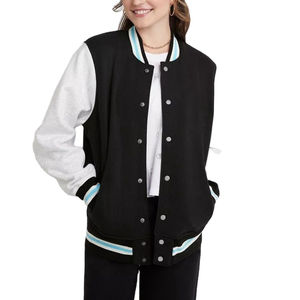 OEM nouvelle mode laine Letterman Varsity vestes sur mesure 100% laine femmes mode varsity vestes à vendre - Product Image 6