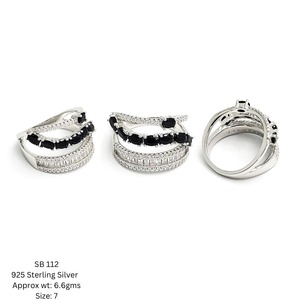 แหวนเพชรสวิสสำหรับผู้หญิงสำหรับงานเลี้ยงแหวนหมั้นทำจากเงินสเตอลิง925หรูหราปรับแต่งได้ - Product Image 3