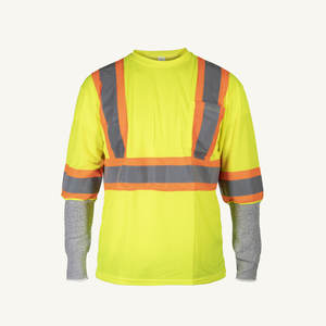 เสื้อนิรภัยแขนกุดผ้าฝ้ายโพลีเอสเตอร์เสื้อนิรภัยเอวสูงทำจากปากีสถานดีไซน์ใหม่ - Product Image 1