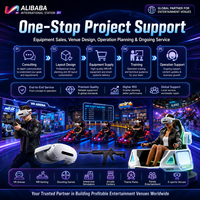 Équipement de parc d'attractions VR à faible investissement et à fort rendement, conception de parcs VR et produits d'affichage VR