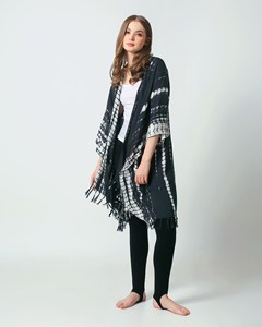 Regular Tie-Dye Bohemian Kimono Robe Women High Quality Beautiful Eco-Friendly Loose Fit Cover <b>Beach</b> Vacation Work Summer Bikini - Product Image 2