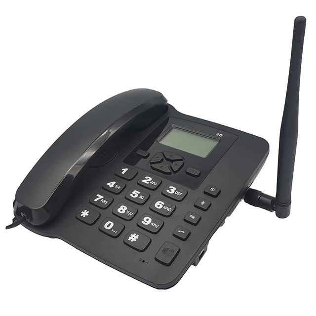 OEM/ODM Cheap Telephone Gsm Fixed Wireless Terminals Landline 4g Cordless Land Line Phones Cordless Phone with Sim Card Slot
