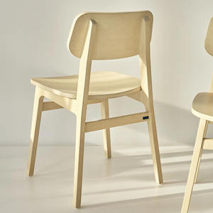 Viet Nam NARVIK Rubberwood Alta calidad Nuevo Top Moderno Comedor MFC/MDF Silla de comedor de madera (Natural 50) - Product Image 4