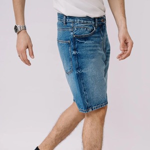 Shorts en jean pour hommes de haute qualité, vêtements de rue décontractés, été, fabricant OEM, 100% coton, séchage rapide, imperméable - Product Image 5