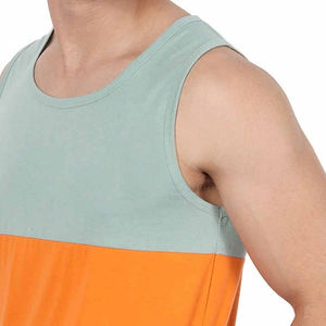 Camiseta sin Mangas Personalizada de Moda para Hombre, Precio Económico, Mejor Calidad, Camiseta Deportiva con Estampado para Hombre con Servicio OEM, Elegante - Product Image 3