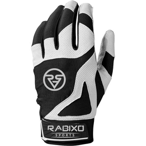 Gants de baseball en cuir isolés Rabixo Sports, personnalisables avec logo, unisexes, pour droitier, pour usage en intérieur et en extérieur, vente en gros - Product Image 5