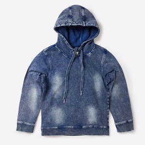 เสื้อมีฮู้ดสีจางลงแดดแบบหลวมๆเสื้อมีฮู้ดสไตล์สตรีทดีไซน์ไม่เหมือนใคร - Product Image 2