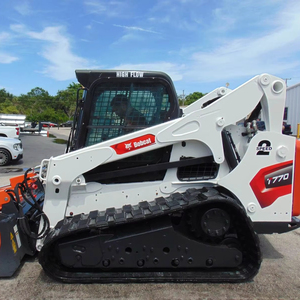 Mini chargeuse compacte Kubota à haut rendement de travail T770 avec pompe à roulement de moteur de composants de noyau de chargeur frontal - Product Image 3