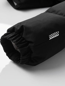 Chaqueta acolchada de invierno para hombre personalizada superventas, nueva chaqueta de cuero con decoración de piel, servicio OEM - Product Image 2