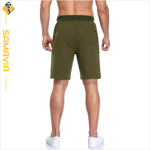 Bermuda personnalisé pour hommes, short de course respirant à séchage rapide, vêtements de sport d'entraînement avec poches - Product Image 4