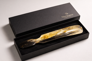 Cuchara para Zapatos de Cuerno de Búfalo Premium, Hecha a Mano, Natural, Duradera, Acabado Liso, Ecológica, de Lujo, Diseño Ergonómico, Regalo - Product Image 6